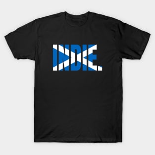 Indie Saltire Flag Scotland for Independents T-Shirt